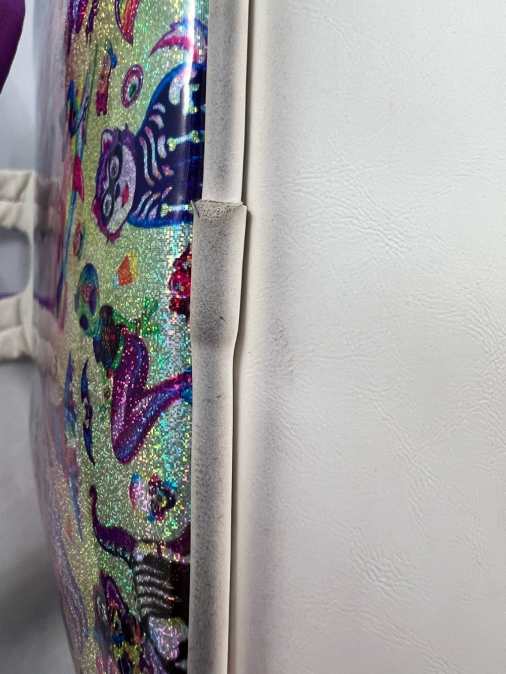 Loungefly Lisa Frank Halloween Print Mini Backpack Limited Glow In The Dark Rare - Picture 15 of 16